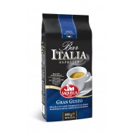 Cafea boabe Saquella Bar Italia Gran Gusto, pungă 1kg
