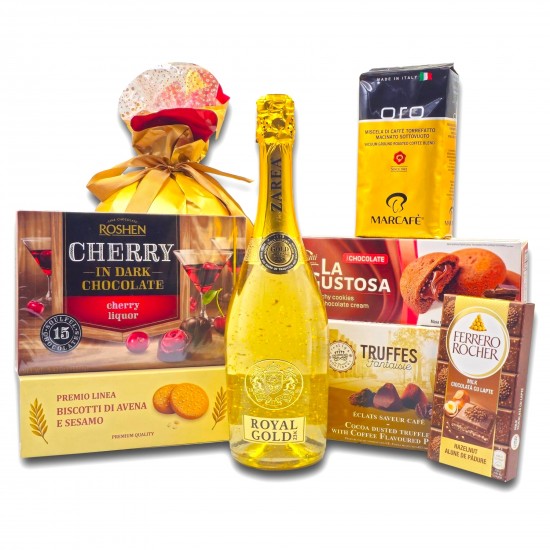 Cos cadou Royal Gold Festive